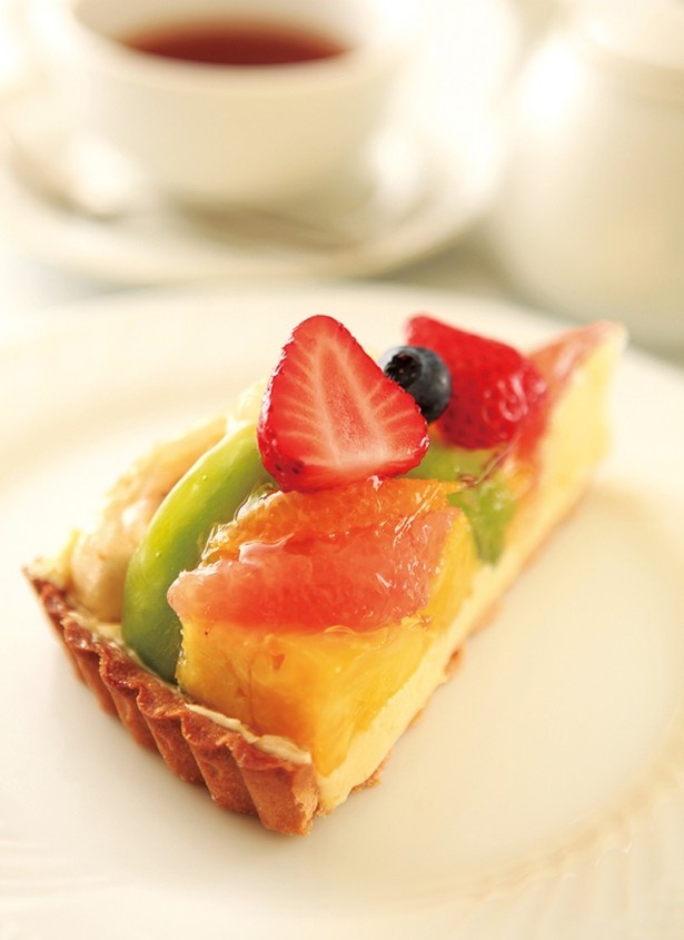 「デリス タルト＆カフェ」は不ルーズをぜいたくに使ったタルトが人気。紅茶とタルトで贅沢なティータイムを