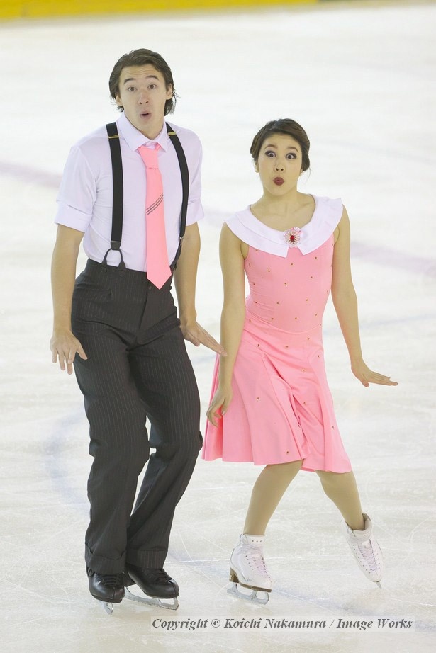 村元＆リード組のフリーダンス1