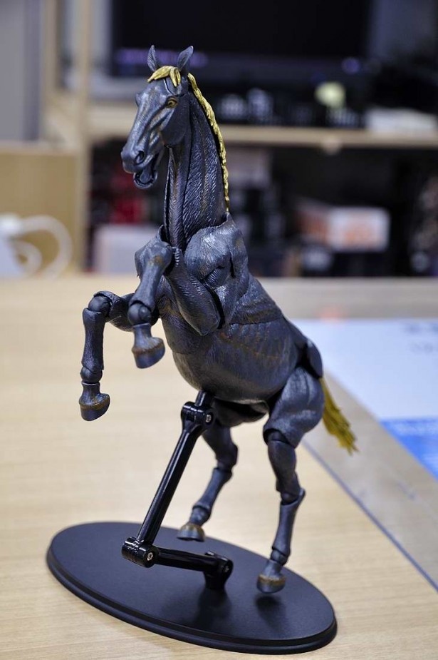 筋肉の盛り上がりが本物のようなリボルテックの馬