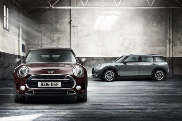 RJCカーオブザイヤー・インポート2016を受賞した、MINI Cooper ClubmanとMINI Cooper S Clubmanが出展される