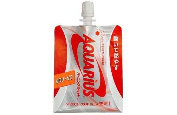 脂肪燃焼をサポートする「アクエリアス ゼリー バーニングショット」