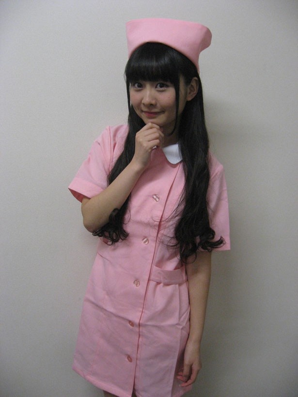ナース姿の高橋優里花