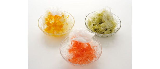 天然氷「日光 天然の氷 四代目徳次郎」を使ったふわふわ食感をお試しあれ！