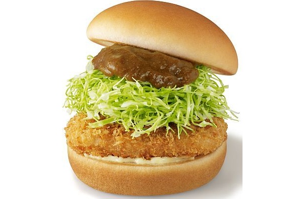 カレーチキンバーガー（250円）