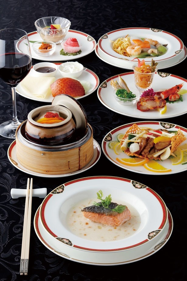 中国料理 桃花林のディナーコース「広東美食紀行～広尾町から～」(全7品・8400円)