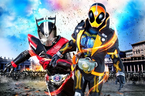 『仮面ライダー×仮面ライダー ゴースト&ドライブ 超MOVIE大戦ジェネシス』は、土日2日間で興収2億2280万2100円をあげ、4位にランクイン!