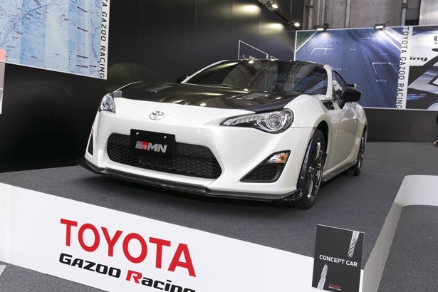 「TOYOTA GAZOO Racing PADDOCK in GINZA」で展示中の86 GRMN(コンセプトカー)
