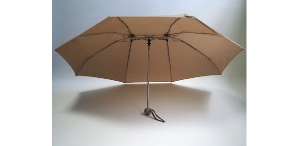 カップルで入れる2人用傘「ツインアンブレラ（折たたみ傘）」で雨の日もラブラブ!?（2980円）