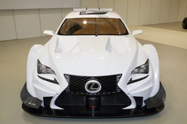 「SUPER GT」のGT500クラス用マシン「LEXUS RC F GT500」(非売品)
