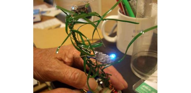 LEDで虫を作ったりもできるそうです