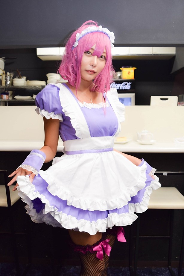 1日限定カフェ時の泉れおなさん
