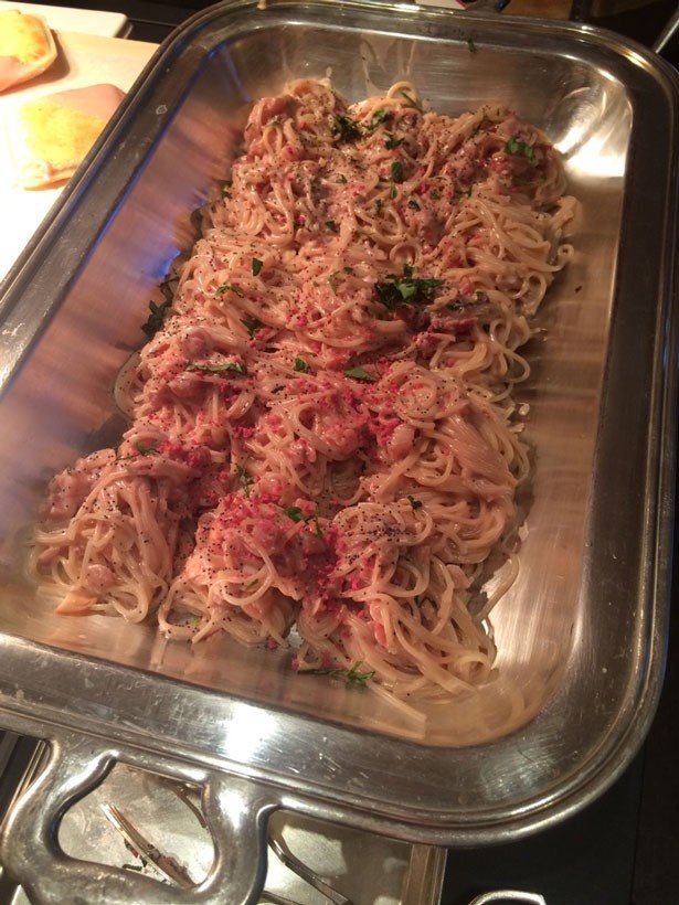 苺パスタなど変わり種メニューも！