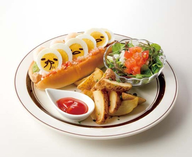 「スッパリあきらめサンド(海老アボカド＆ソーセージ)」(税抜1100円)