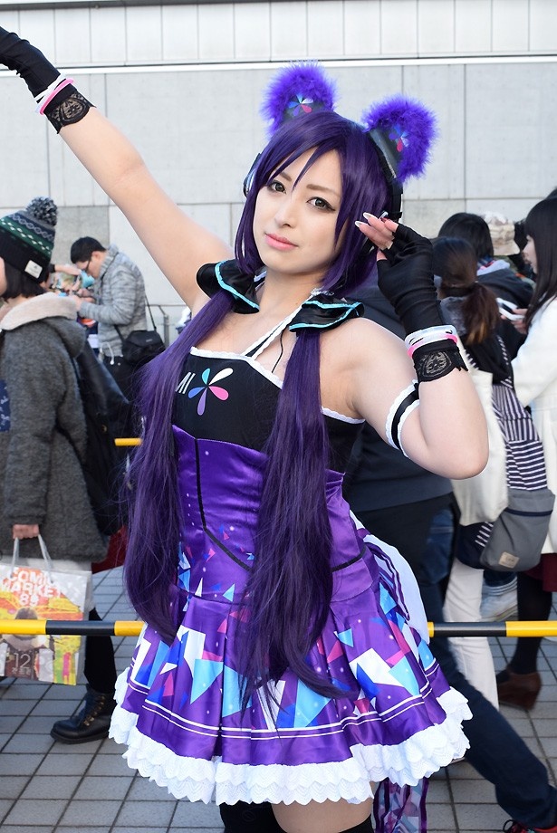 東條希に扮するさつきちさん