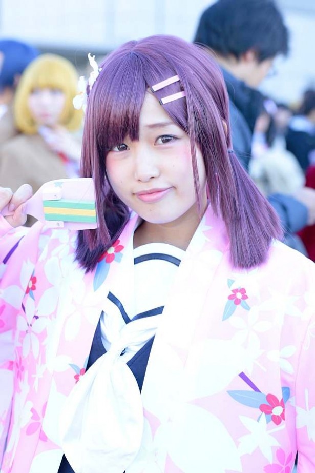 東京ビッグサイト(東京・有明)のコスプレ広場の様子