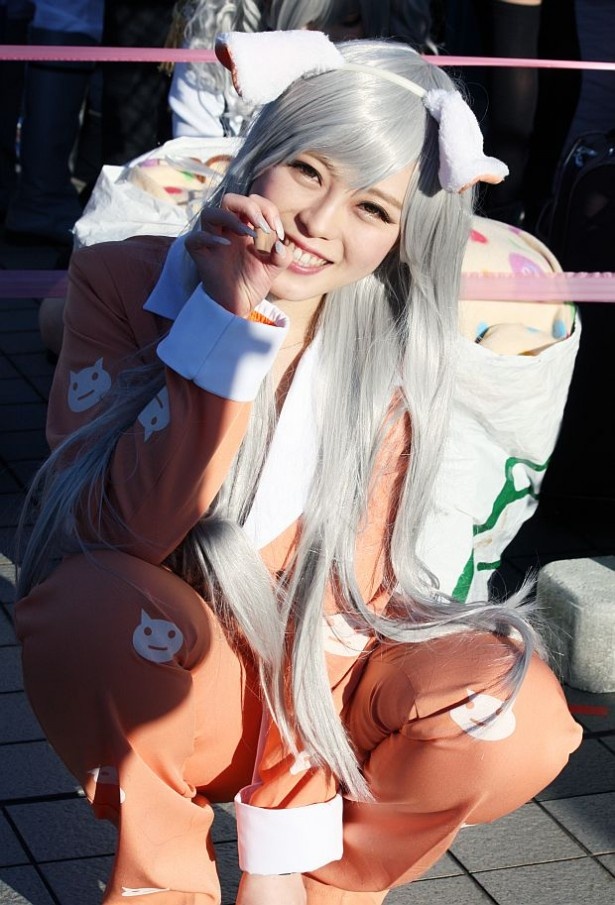モフモフの耳がかわいい！