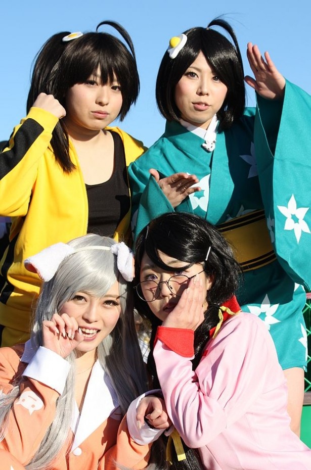 仲良しの4人グループ