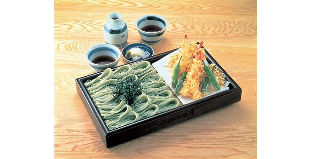 ＜新潟＞長岡小嶋屋/海老天へぎそば(2人前)3570円