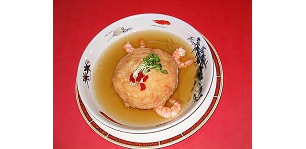 中華料理 三休の「中華風たまごふわふわ」