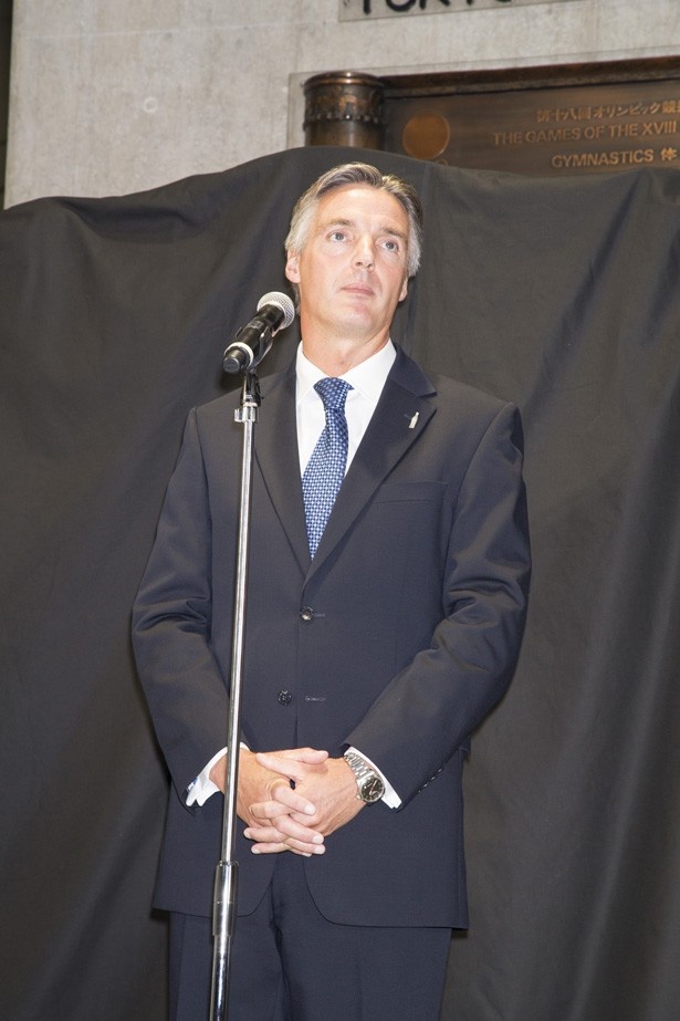 日本コカ・コーラ代表取締役社長のティム・ブレット氏