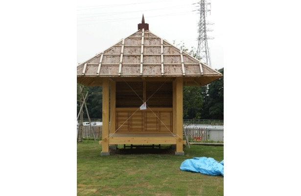 丘の広場「茶堂（ちゃどう）プロジェクト」。絶賛建築中！