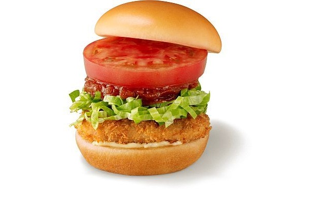 待望の「ホットチキンバーガー」が復活!!