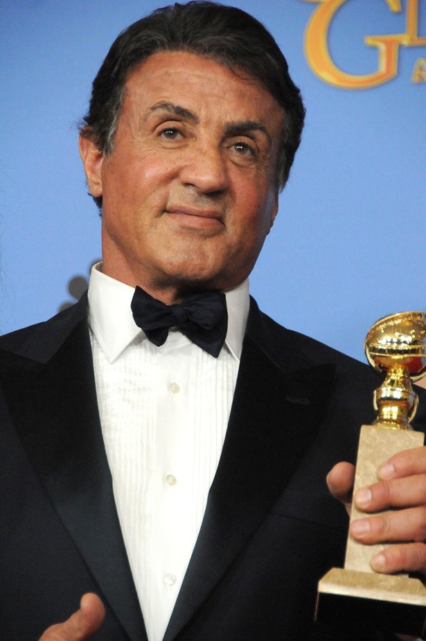 ゴールデン・グローブ賞で助演男優賞を受賞した『クリード チャンプを継ぐ男』のシルヴェスター・スタローン
