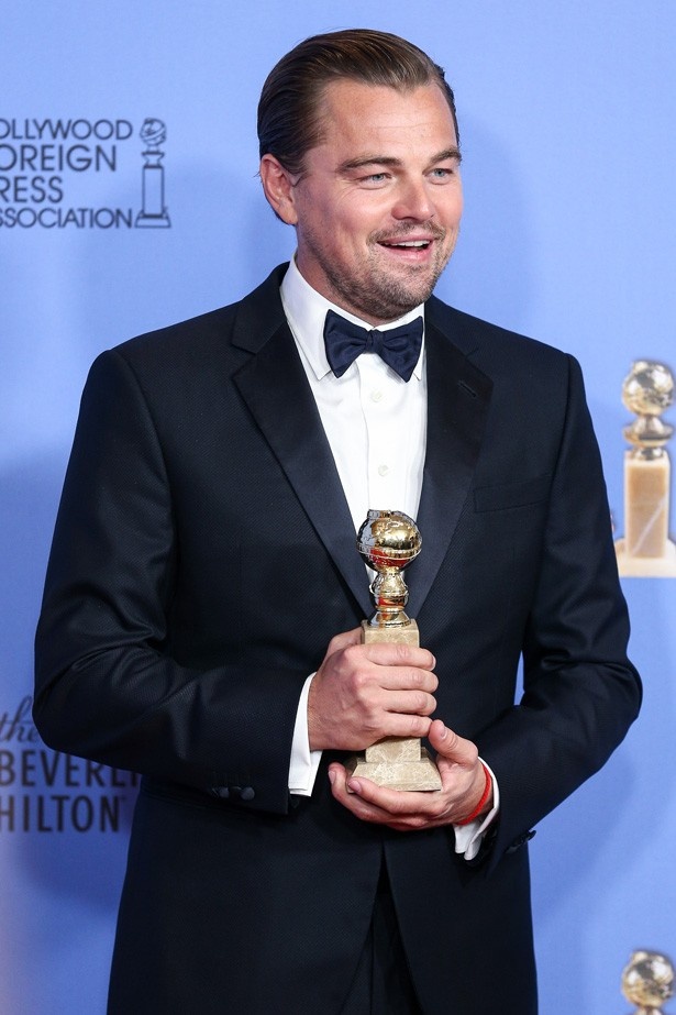 受賞もさることながらレディー・ガガとの一悶着が話題になったレオナルド・ディカプリオ