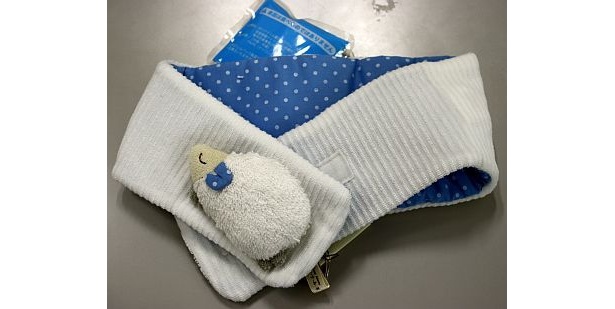 おやすみ羊 ひんやり首まくら（1260円）