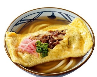 丸亀製麺に牛肉たっぷりのだし巻卵うどん新登場！