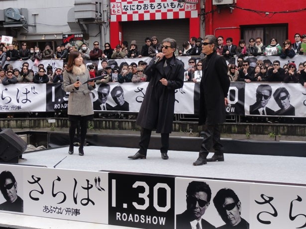 イベントでもタカとユージのコミカルな掛け合いは健在