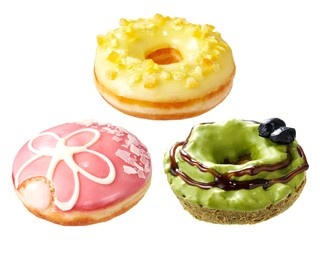 柚子に桜、クリスピーの“和ドーナツ”＆ドリンク発売