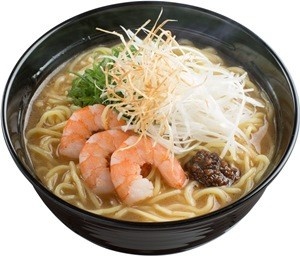 エビとみその旨さ絡み合うスシローの新進化系ラーメン