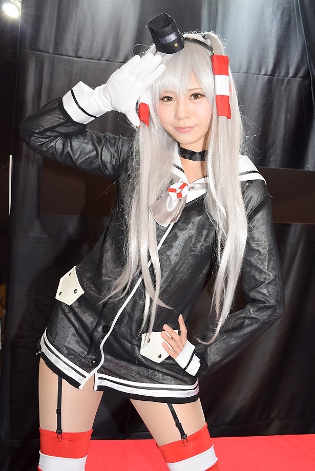 「艦隊これくしょん-艦これ-」の天津風に扮する、いろりさん