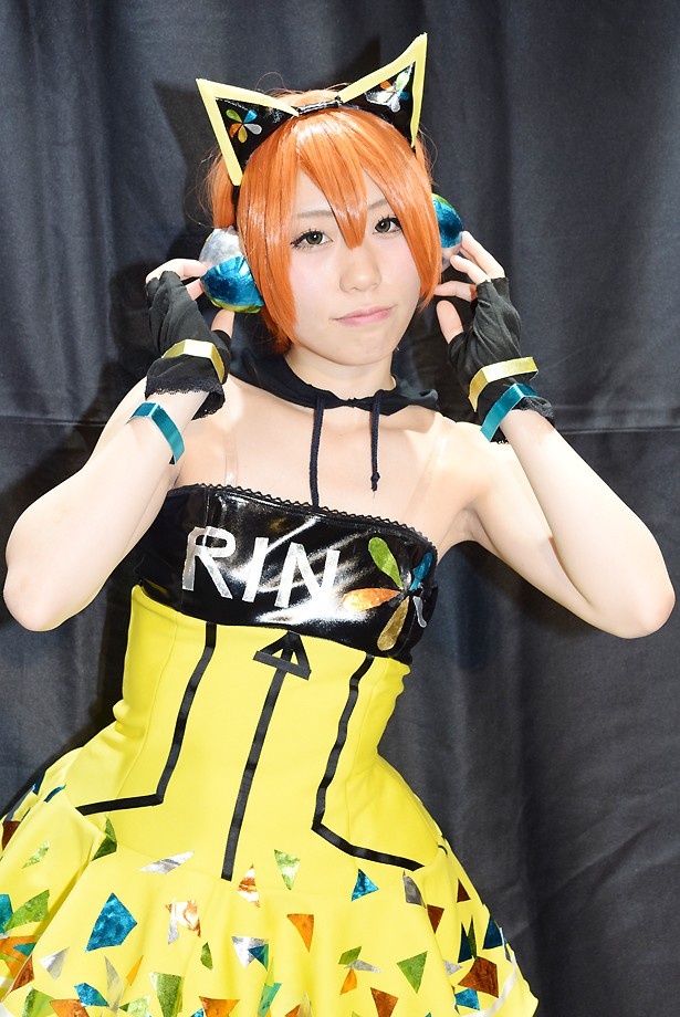 「ラブライブ！」の星空凛に扮する楠しゃろさん