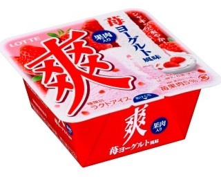 「爽」と「ザクリッチ」にこだわりのイチゴアイス登場