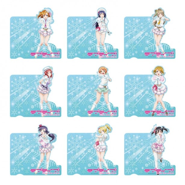 ラブライブ！アクリルスマホスタンド 9種類(各2500円)
