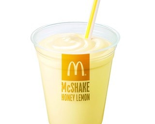 マックシェイクに“はちみつレモン”味の新フレーバー