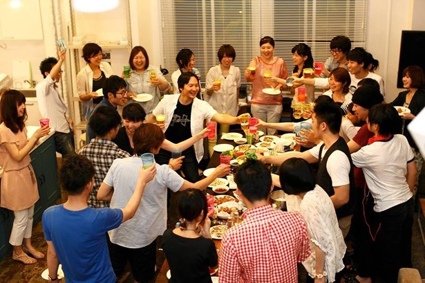 入居者交流会の開催も(イメージ)