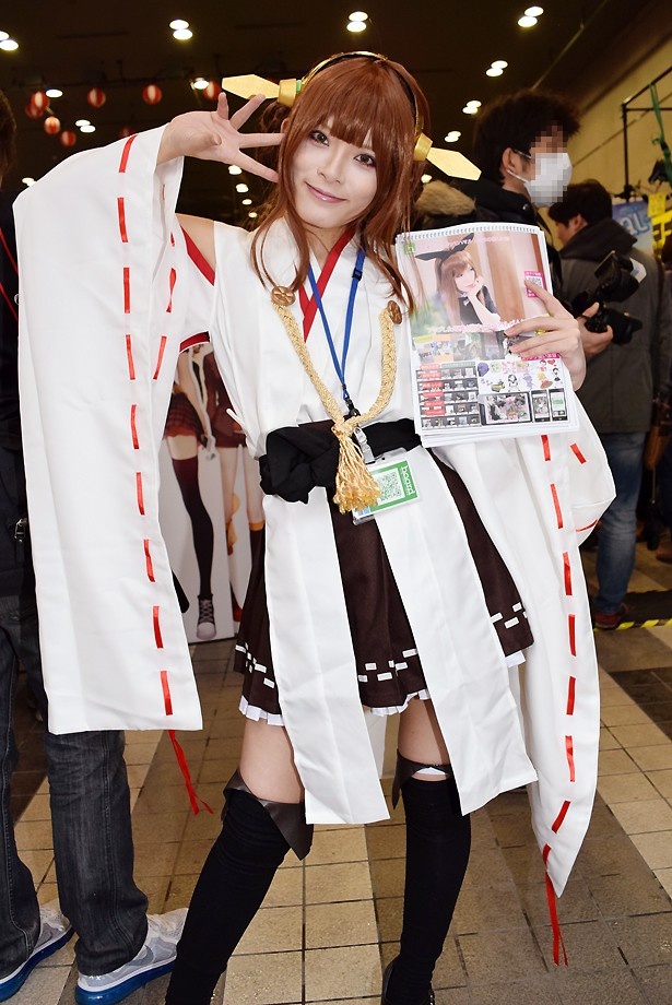 「艦隊これくしょん-艦これ-」の金剛に扮するReilaさん
