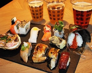 寿司×クラフトビールを堪能！「寿司フェス」を初開催