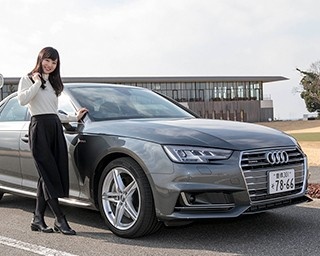 美人女子大生が新型アウディA4を体験！(前編)