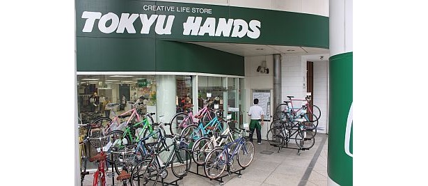 サイクル利用者の増加から自転車売り場も拡充