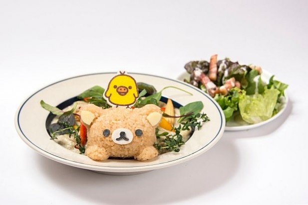 「森からひょっこり！リラックマのグリーンカレー」(税別1380円)
