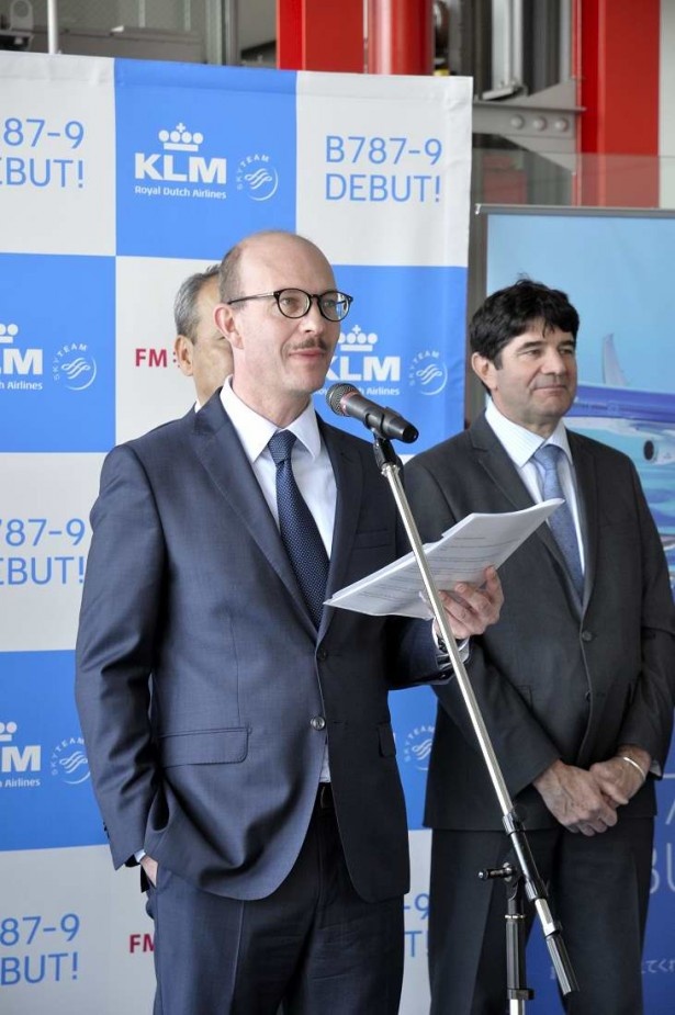 ステファン・ヴァノヴェルメールKLMオランダ航空日本支社長