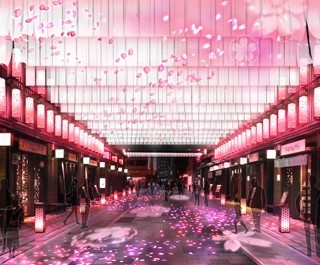 日本橋がピンク色に染まる！“桜フェス”開催