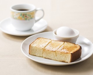 デニーズ、トースト＆ゆで卵が付く朝の新サービス開始