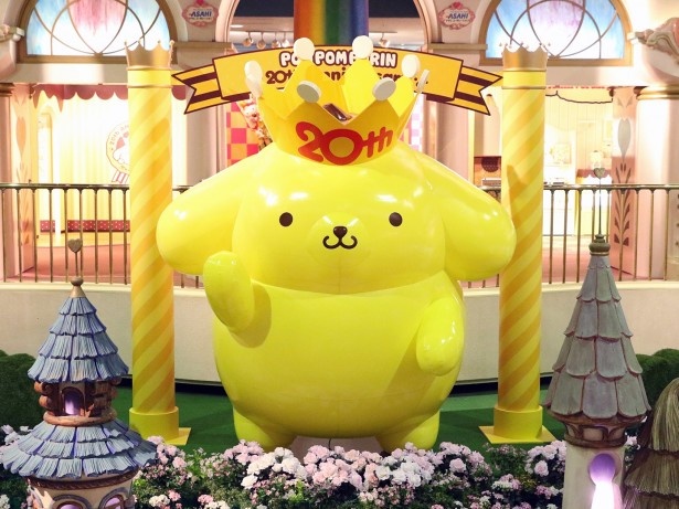 エントランス部分もアニバーサリー仕様に！