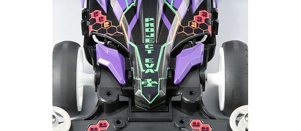 中央には“ＰＲＯＪＥＣＴ ＥＶＡ”の文字