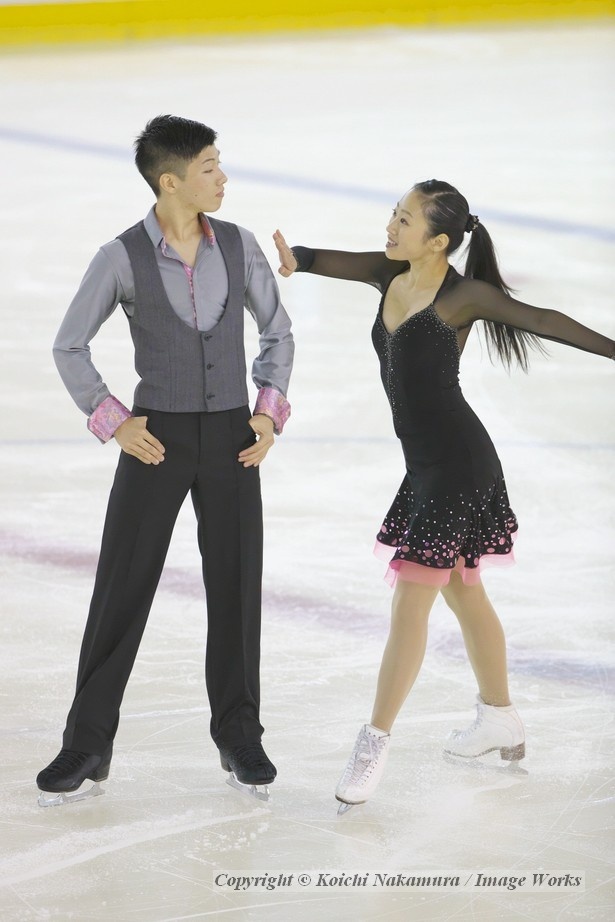 深瀬・立野組、東日本ジュニア選手権でのフリーダンス